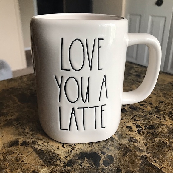 Rae Dunn Other - RAE DUNN ‘Love You a Latte’ Mug ✨
